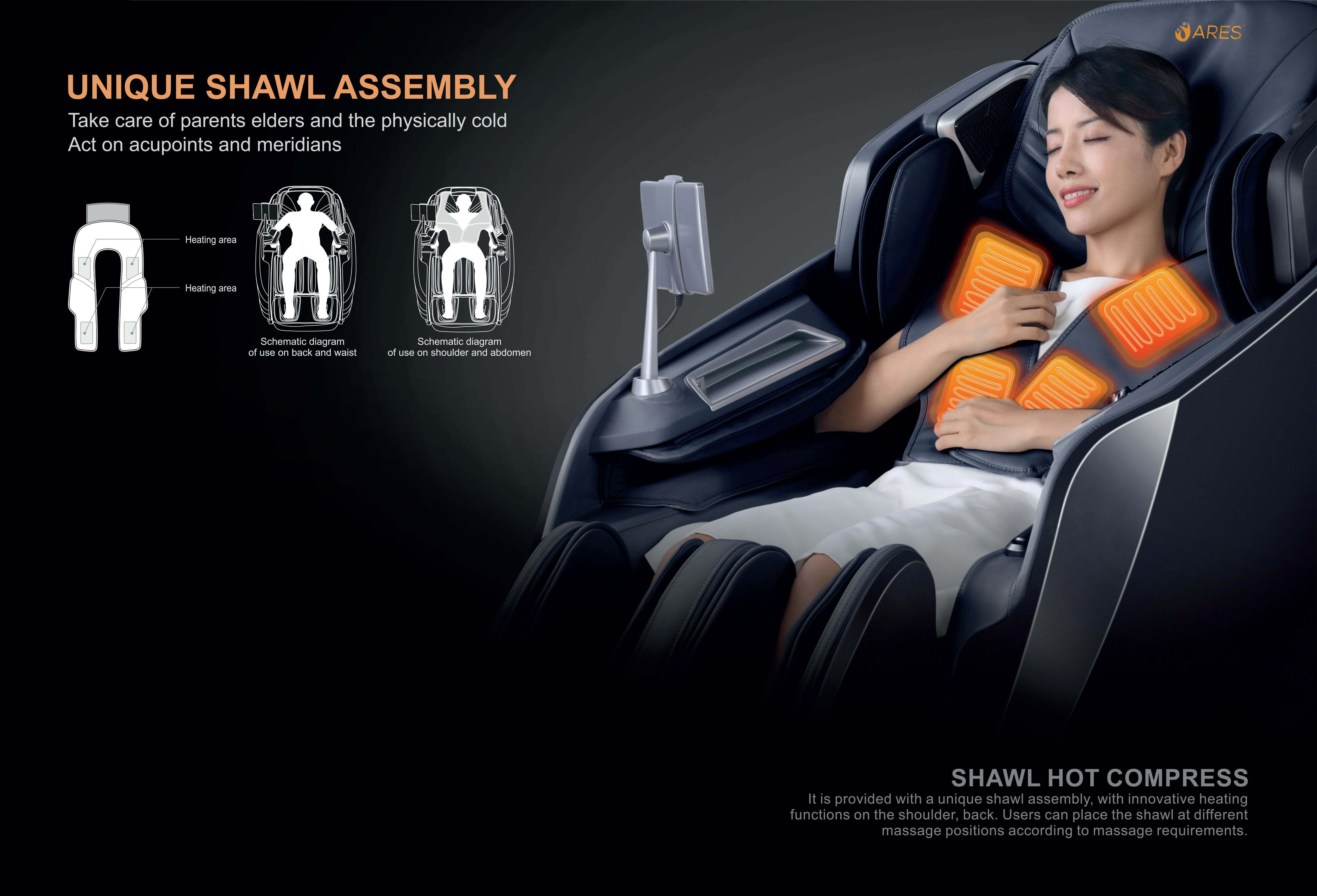 صندلی ماساژ آی هلث iHealth